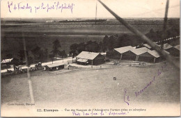 91 ETAMPES - Vue Des Hangars De L'Aérodrome Farman Prise En Aéroplane - Ballancourt Sur Essonne