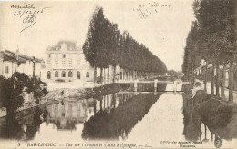 55 - BAR LE DUC - VUE SUR L'ORNAIN ET CAISSE D'EPARGNE - Bar Le Duc