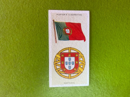 Player's Cigarettes Card National Flags And Arms - Portugal - Altri & Non Classificati