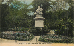 83 - TOULON - STATUE DE PUGET AU JARDIN PUBLIC - Toulon