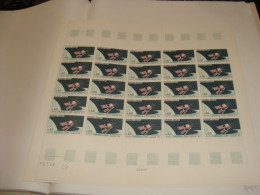 N° 1476 En Feuille De 25 Timbres  Entières Neuves - Fogli Completi