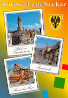 Rottweil Am Neckar - Wappen, Blick Zur Kapellenkirche, Hauptstraße, Kisnersches Haus - Rottweil