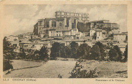 26 - GRIGNAN - PANORAMA ET CHATEAU - Grignan