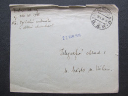 BRIEF Polní Pošta č.47 1938- Nové Mesto Nad Váhom Slovensko Feldpost  /// P6746 - Lettres & Documents