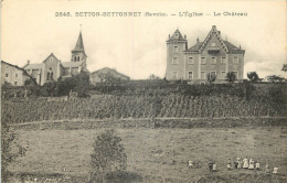 73 - BETTON - BETTONNET - L'EGLISE - LE CHATEAU - Otros & Sin Clasificación