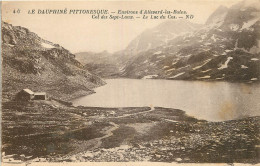 38 - ENVIRONS D' ALLEVARD LES BAINS -  COL DES SEPT LAUX - LE LAC DU COS - Allevard