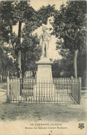 07 - TOURNON - STATUE DU GENERAL COMTE RAMPON - Tournon