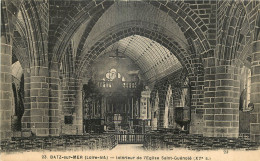 44 - BATZ SUR MER - INTERIEUR DE L'EGLISE SAINT GUENOLE - Batz-sur-Mer (Bourg De B.)