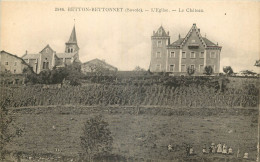73 -  BETTON BETTONNET - SAVOIE - L'EGLISE - LE CHATEAU - Other & Unclassified