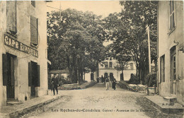 38 - LES ROCHES DE CONDRIEU - AVENUE DE LA GARE - Otros & Sin Clasificación