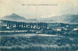 74 - LE MONT BLANC VU D'ANNEMASSE  - Annemasse