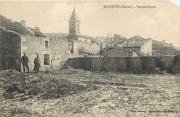 55 - MARBOTTE - VUE EXTERIEURE - GUERRE 14 - 18 - Otros & Sin Clasificación