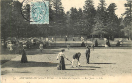 63 - ENVIRONS DU MONT DORE -  LE SALON DU CAPUCIN - LES JEUX - Le Mont Dore