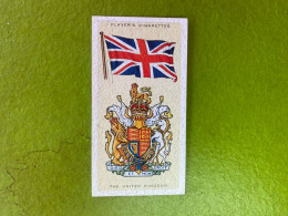 Player's Cigarettes Card National Flags And Arms - The United Kingdom - Altri & Non Classificati