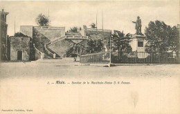 30 - ALAIS -  ESCALIER DE LA MARECHALE - STATUE J. B. DUMAS - Alès