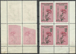 Turkey; 1955 Istanbul Spring And Flower Festivity 10 K. ERROR "Abklatsch Print" - Ungebraucht