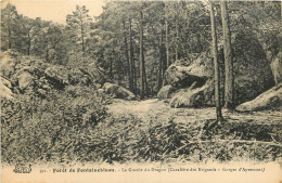 77 - FORET DE FONTAINEBLEAU - LA GUEULE DU DRAGON - Fontainebleau