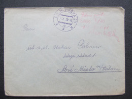 BRIEF Polní Pošta 1938- Nové Mesto Nad Váhom  /// P6736 - Lettres & Documents