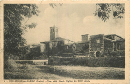 42 - SAINTE CROIX EN JAREZ - VUE COTE NORD - EGLISE DU XIII SIECLE - Otros & Sin Clasificación