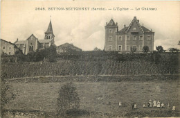 73 - BETTON BETTONNET - L'EGLISE - LE CHATEAU - Otros & Sin Clasificación