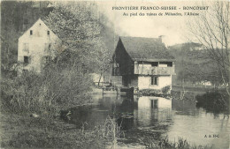 SUISSE -  BONCOURT -  AU PIED DES RUINES DE MILANDRE - L'ALLAINE - Other & Unclassified