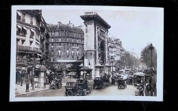 Cp, 75, Les Petits Tableaux De Paris, Automobiles, Les Grands Boulevards, Porte Saint Denis, Boulevard Bonne-Nouvelle - Other & Unclassified