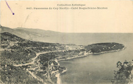 06 - PANORAMA DU CAP MARTIN - CABE ROQUEBRUNE - MENTON - Altri & Non Classificati