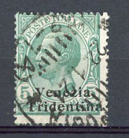 TRENTIN  Yv. SA, N° 21 (o) 5c  Timbres D'Italie 1901-1917 Surchargés Cote 5 Euro BE  2 Scans - Trento