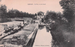 Livry Gargan - Gargan - Le Port - Vue Du Canal  -  Peniches - Beau Plan - CPA °J - Livry Gargan