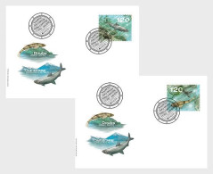 Switzerland.2024.Europa CEPT.Underwater Fauna And Flora.2 FDC . - FDC