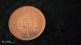 İNGİLTERE-1999    ONE  CENT    XF- - 1 Penny & 1 New Penny