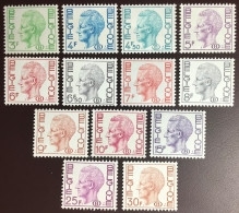 Belgium 1971 - 1975 Definitives MNH - Neufs