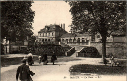 N°1761 W -cpa Meaux -la Gare- - Stations - Zonder Treinen