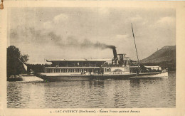 74 - LAC D'ANNECY - BATEAU  ""FRANCE "" QUITTANT  ANNECY - Annecy