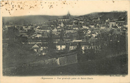 28 -  EPERNON - VUE GENERALE PRISE DE SAINT DENIS -  PUBLICITE "CHICOREE EXTRA SUPERIEUR A LA FRANCAISE" - Epernon