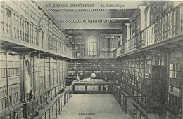   38 -  LA GRANDE CHARTREUSE - LA BIBLIOTHEQUE - Chartreuse