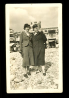 Photo  76 Seine Maritime Le Havre Sur La Plage Eté 1938 ( Format 7,2cm X 10,5cm ) - Orte