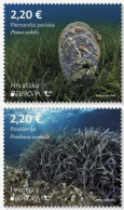 CROATIA 2024 Europa CEPT. Underwater Fauna & Flora (Preorder) - Fine Set MNH - Croatia