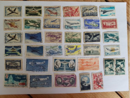 35 Timbres Thème L'aviations - Otros & Sin Clasificación