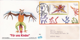 BRD,1994, Beförderter Schmuck-FDC  Block 30 "Für Uns Kinder" - Lettres & Documents