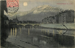 38 - GRENOBLE -  LA NUIT - Grenoble