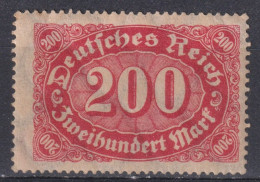 EP5 - Allemagne1922 - YT 183 (o) - Used Stamps