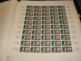 N° 1550 En Feuille De 50 Timbres  Entières Neuves - Hojas Completas