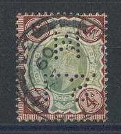 GB N°112 Perforé L.S.M. (perforation Retournée) - Perfin