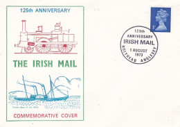 GB Engeland  1973 125 Ann The Irish Mail 01-08-1973 - Treni