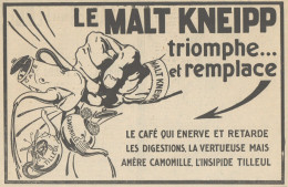 Le MALT KNEIPP - Illustrazione - Pubblicità D'epoca - 1915 Old Advertising - Advertising