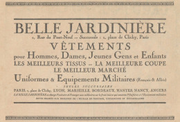 Belle Jardinière - Vetements Pour Dames - Pubblicità D'epoca - 1918 Old Ad - Advertising