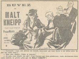 Buvez Du MALT KNEIPP - Illustrazione - Pubblicità D'epoca - 1918 Old Ad - Advertising