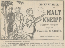 Buvez Du MALT KNEIPP - Illustrazione - Pubblicità D'epoca - 1918 Old Ad - Advertising