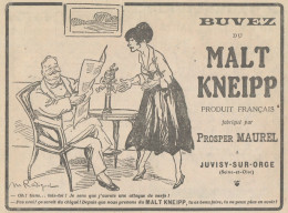 Buvez Du MALT KNEIPP - Vignetta - Pubblicità D'epoca - 1918 Old Advert - Advertising